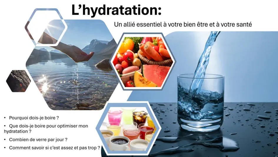 hydratation un allié à votre santé - beandbe Genève